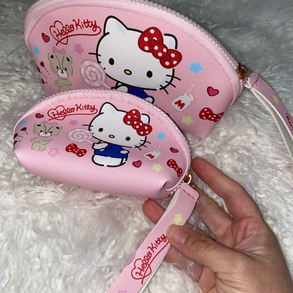 Hello Kitty Pink and Red Bag Set - Picture 1 of 1
